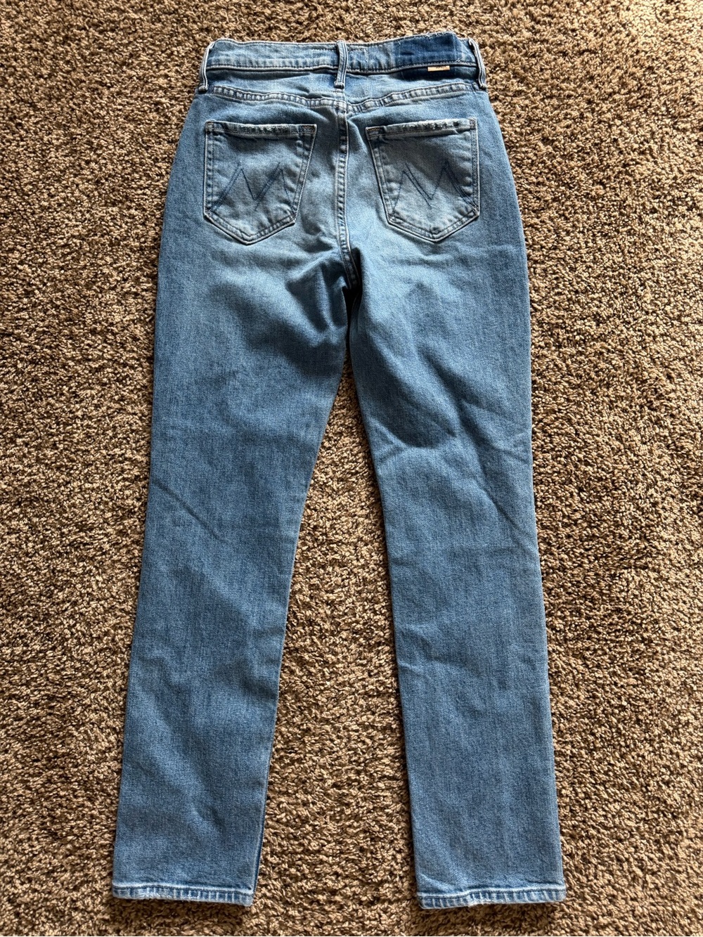 Mother Superior The Dazzler Flood Wash Trucks are For Girls Blue Women Size 25 - Picture 7 of 12